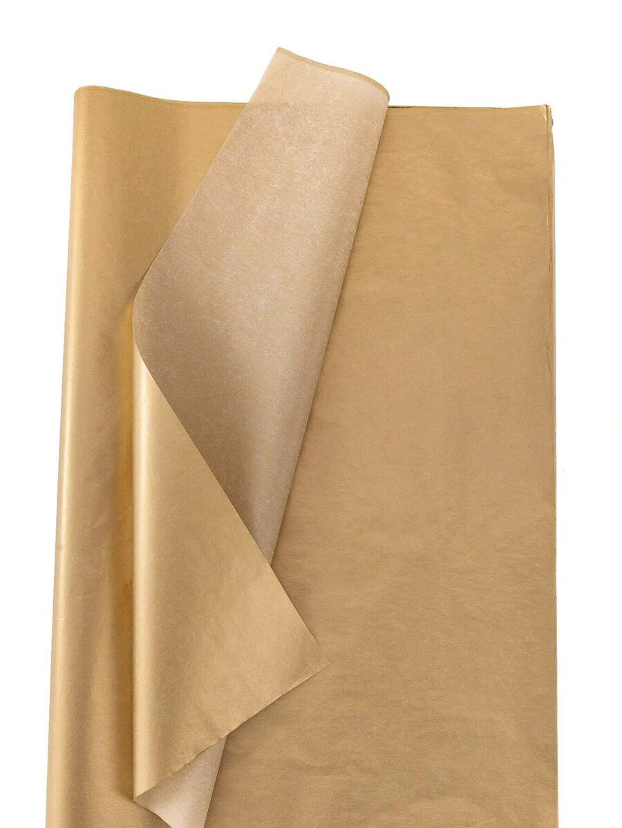 TIMBLESSING 10pcs/Set Champagne Gold Bead-Like Glossy Wrapping Paper, Gift Packaging Paper, Decoration Paper, Flower Wrapping Paper, Suitable For Various Festivals And Parties, Christmas