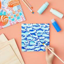 12x12 英寸 6 包 0.1 英寸厚未完成木方板，用于工艺品、波罗的海桦木胶合板、用于绘画的木制帆布板，用于激光切割、数控雕刻、木材燃烧的胶合板