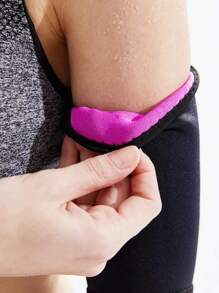 MELERIO 2 pièces Bandes de bras de sauna en néoprène, manches de compression pour le sport. Protecteur de coude pour le travail, pour hommes et femmes. Équipement de gym pour le boxing, fournit un soutien