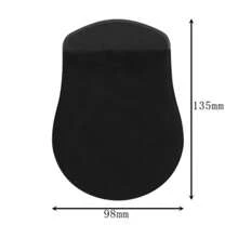 1 Pc Self-Adhesive Mouse Storage Bag Laptop Back Sticker Storage Bag Seamless Elastic Mouse Bag, Mouse Storage, Laptop Sticker Storage Bag Mini Computer, Brain Accessories Flexible Storage Bag Mouse - Black - View 6