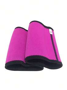 MELERIO 2 pièces Bandes de bras de sauna en néoprène, manches de compression pour le sport. Protecteur de coude pour le travail, pour hommes et femmes. Équipement de gym pour le boxing, fournit un soutien