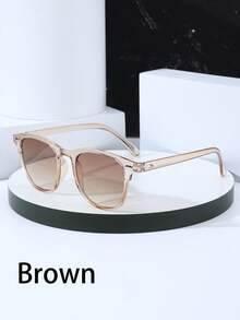 3 件套男士时尚椭圆形眼镜 - 彩色 - 查看 4