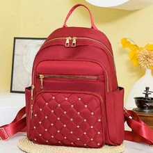 男女休閒背包,聖誕禮物,多個口袋,大容量耐磨背包,適合通勤旅行,女士背包單肩包斜挎包手機包時尚背包多用途設計 - 彩色 - 查看 7