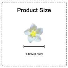 10pcs/Pack Children's Flower Shaped Hair Clip For Girls, Small Hair Accessories For Braids And Twists - White - View 7