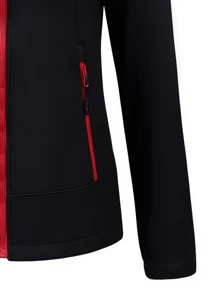 Giacca da donna con cappuccio, imbottita termicamente, antivento e calda, adatta per sport all'aperto, casual, autunno e inverno