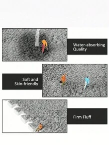 12 cái Sang trọng Bọt Nối Thảm trải sàn , Cửa sổ Tấm lót Chỗ ngồi Tấm lót , Khóa Thảm lông tơ Thảm , Bảo vệ Không trượt Thoải mái Chỗ ngồi Tấm lót Bọt Thảm trải sàn , Phòng ngủ Nệm Cửa sổ vịnh Em bé Đang bò Tấm thảm Có thể Và Denim mùa giặt Tấm lót , 11.8*11.8 - màu xanh lá - Xem 11