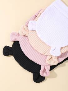 4-Piece Baby Spring And Autumn Ear Cap For Baby Warmth - Multicolor - View 3