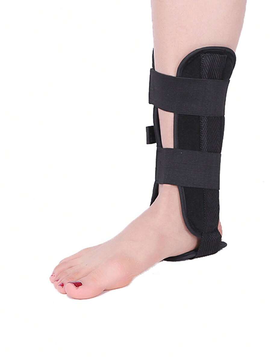 1pc Ankle Brace Providing Support And Recovery From Sprains And Twists, Unisex Sports Gear - Black - View 1