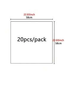 20pcs/Pack Memory Frame Waterproof Pearlescent Film Flower Wrapping Paper For Floral Arrangements And Gift Packaging - Desert Fog - View 12