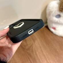 1入組矽膠抗摔手機殼,彩色心形設計,適用於 iPhone - 綠色 - 查看 7