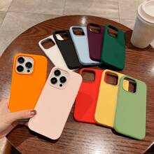 Liquid Silicone For Magnetic Wireless Charger Case Compatible With IPhone 16 14 13 12 11 15 Pro Max With Velvet Compatible With IPhone 16 15 14 Plus Phone Cover Accessories