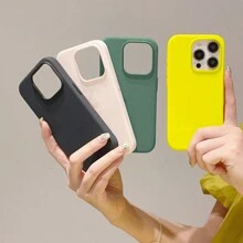 Liquid Silicone For Magnetic Wireless Charger Case Compatible With IPhone 16 14 13 12 11 15 Pro Max With Velvet Compatible With IPhone 16 15 14 Plus Phone Cover Accessories