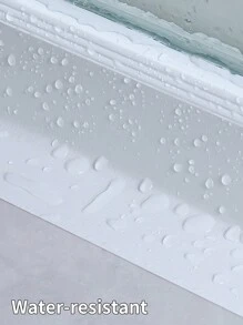 1 Roll Window Sealing Tape, Sliding Window Glass Door Frame Sealing Strip, Waterproof Windproof Gasket Sealant Tape - White - View 7