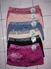 12 piezas de bóxer Dama microfibra surtido en colores y tallas - Neblina azul - Ver 3