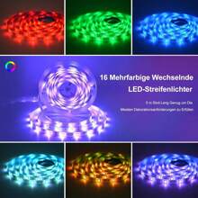 電視 Usb Led 燈,9.8 英尺電視 Led 背景燈 Rgb Led 電視燈,32-60 英寸電視 Usb Led 燈條,電視後面 Led 燈同步控制,臥室 Led 燈 - 彩色 - 查看 5