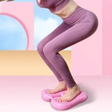 家用新式踏步機,女性脂肪燃燒運動器材,可充氣踏板踏步機 - 粉色 - 查看 2