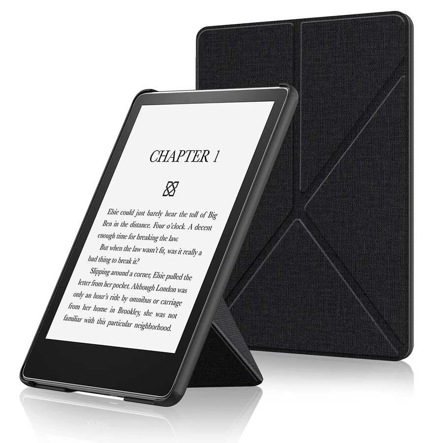 Case For Kindle Paperwhite , Premium Fabric Cover With Auto Wake/Sleep & MultiViewing Angles