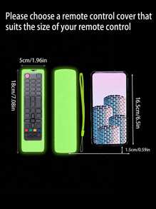 1个硅胶遥控器保护套 - 藍色 - 查看 5