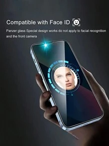 5PCS Screen Protector Compatible With IPhone16 14 Pro Max 14 Plus 13 Pro Mini 12 11 12Pro 11Pro 13Pro 14Plus 13Mini 12Mini 14ProMax 13ProMax 12ProMax Transparent Glass Case Film 14Pro 14Pro Max Super HD High Quality 9H Hardness Full Coverage Protection Tempered Glass Protective Gift For Birthday, Family, Friends Phone Screen Protector, Phone Accessories