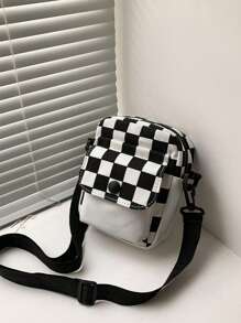 高中生 大学 多功能单肩包 单肩包 休闲包 迷你方包 字母印花 拼色 日常礼物 父亲节礼物 旅行手提包 大学通勤包 涤纶 多功能宿舍 侧包 学校用品 多口袋 斜挎包 男士单肩包 斜挎包 侧包 男士秋季包 圆筒包 旧款 圣诞礼物 尖叫男包 冬季趣味礼物 节日 感恩节 男士包 胸包 手提包 - 黑與白 - 查看 2