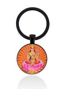 3pcs/Set Thai God Print Creative Gift For Teacher's Day, Friends And Family, Black, Antique Bronze And Silver Colors - Multicolor - View 10