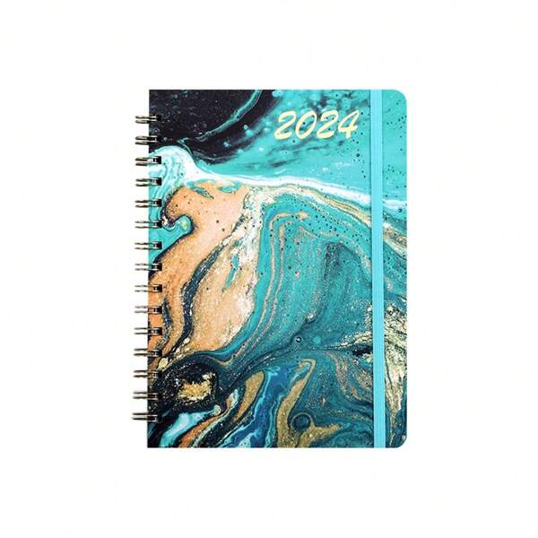 Student Office Week Plan Calendar Plan Notebook Planner Creative Oil