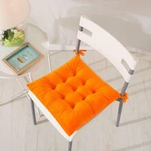 1pc Thickened Portable Outdoor Camping Seat Mat With 9 Holes For Camping, Hiking, Picnics, And More - Coral Orange - View 8