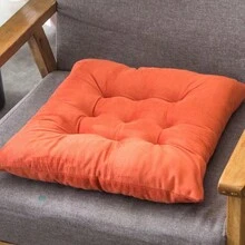 1pc Thickened Portable Outdoor Camping Seat Mat With 9 Holes For Camping, Hiking, Picnics, And More - Coral Orange - View 2