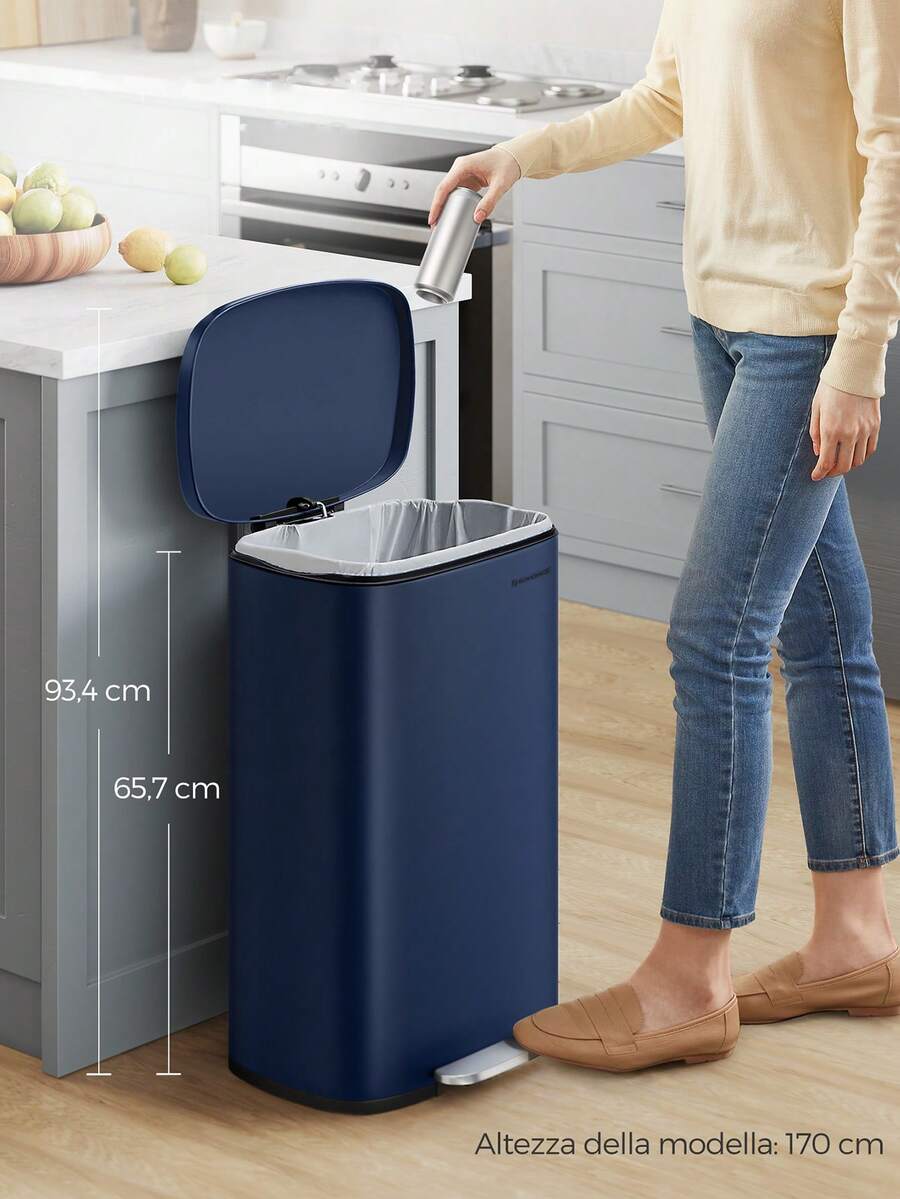 SONGMICS Waste Bins - Azul - Ver 1