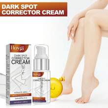 1瓶45ml美白身體乳霜,美白皮膚,淡化腋下、膝蓋、肘部的黑色斑點,去除角質層,保濕乳液男女通用 - 白色 - 查看 4