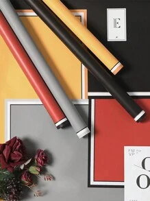 20pcs/Pack Memory Frame Waterproof Pearlescent Film Flower Wrapping Paper For Floral Arrangements And Gift Packaging - Desert Fog - View 8