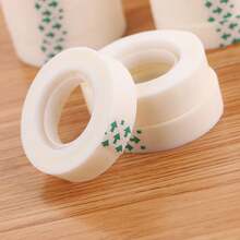 12pcs Clear Tape, Invisible Tape For Office, Handcrafts And No Trace Fixing - White - View 2
