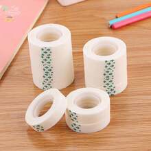 12pcs Clear Tape, Invisible Tape For Office, Handcrafts And No Trace Fixing - White - View 5