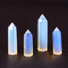 Gorgeous Opalite Crystal Point Tower - Perfect For Healing And Reiki! - Beige - View 4