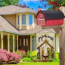 1入組,防水耐刮耐磨,12x18英寸雙面印製聖誕是原因庭院戶外裝飾旗幟,家居裝飾,戶外裝飾,院子裝飾,園藝裝飾,節日裝飾 - 彩色 - 查看 5