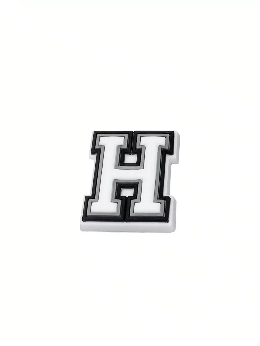 1pc Single Letter Decorative Accessory, Fashionable & Cute Bracelet, Charm Or Other Accessories, Can Be Freely Mixed And Matched. (Handmade, May Have Minor Glue Leakage Or Defects On The Back, Does Not Affect Normal Use)