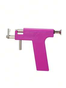 Piercing Gun Piercing Kit Self Sterile Tool Set Nose Piercing For Eyebrow Navel Nose Lip Tongue Belly Body Piercing With Mirror And Marker - Purple - View 5