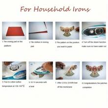 Colourful Alphabet Series Heat Transfer Pattern DIY Iron-On Stickers Printed Vinyl Stickers Heat Press Stickers Heat Transfer Stickers For DIY Clothing T-Shirts Masks Jeans Backpacks - Multicolor - View 7