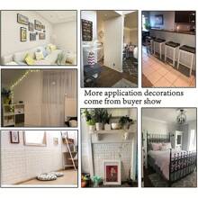 1/10/20/40/50PCS 3D Wall Sticker Wallpaper, Self-Adhesive Wall Brick Sticker Self-Adhesive Wallpaper, Easy To Stick, Easy To Peel, Easy To Clean, Easy To Cut, Suitable For Kitchen, Living Room, Bathroom, Corridor, Bedroom, Renovation Stickers Peel Wall Panels, Wall Paper, Wallpapers, Spring Decoration Items Refresh Your Home, Festival Decoration Stickers Gifts Birthday Graduation