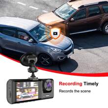 1 Stück, Dash Cam Front Und Inside, Dash Kamera Für Autos, 1080p Fhd Dvr Auto Armaturenbrett Kamera Mit 32 Gb Sd-karte, Mit Loop Aufnahme, 2 Zoll Display