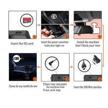 1 Stück, Dash Cam Front Und Inside, Dash Kamera Für Autos, 1080p Fhd Dvr Auto Armaturenbrett Kamera Mit 32 Gb Sd-karte, Mit Loop Aufnahme, 2 Zoll Display