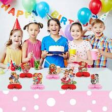 復古情人節蜂窩裝飾品情人節蜂窩桌,節日桌面蜂窩球 - 數量 - 查看 5