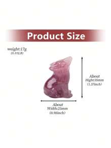 1個天然石狼雕刻治療雕像靈氣寶石工藝品,家居桌面裝飾禮物