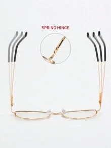 1 件装新款金属装饰变色猫眼镜女款