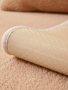 1pc Plush Thickened Sofa Cushion For Autumn And Winter, Modern Simple Style Non-Slip Art Fabric Sofa Cover, Machine Washable, Dust-Proof, Anti-Dirty, No-Fading, No-Shedding, Universal And Warm All Seasons - Coffee Brown - View 8