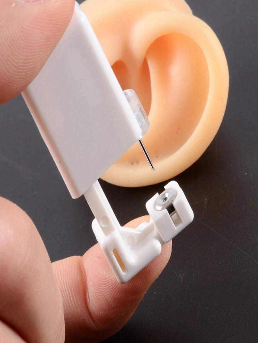 2pcs/Set Disposable Ear Piercing Gun Kit, Ear And Nose Puncture Tool