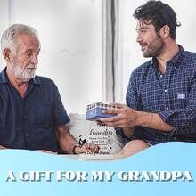 1入透明心形亞克力鑄牌,為爺爺的生日禮物、聖誕節禮物、感謝禮物、我的愛禮物、感恩節禮物、最佳溫馨禮物、新年快樂禮物、創意美學家庭辦公室裝飾禮物、桌上擺飾、紀念禮物、細緻禮物、藝術工藝裝飾禮物、新居入宅禮物、式亞克力紀念品禮物、感激禮物、桌上裝飾標誌/鑄牌 - 彩色 - 查看 5