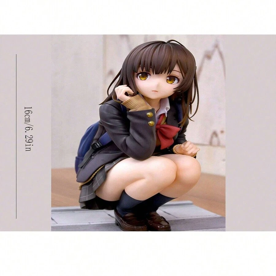 1入組長髮女孩動作人偶 - 彩色 - 查看 1