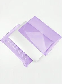 TECOOL 2入組水晶外殼兼容macbook Air/pro,塑料硬殼 - 水晶紫色 - 查看 1