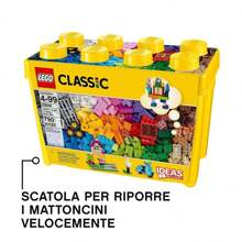 Juego de construccion Ladrillos Creativos en caja 790 piezas Lego Classic ✅ Entrega 24/48h a España (península) - LEGO Classic - Caja Contenedoras - Juguetes Construcción en Caja - Ref. 10698 - Multicolor - Ver 27